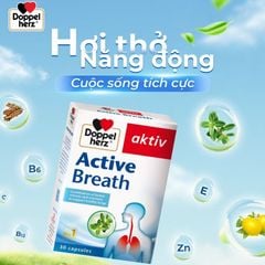 Active Breath - Viên Uống Hỗ Trợ Tăng Cường Chức Năng Và Bảo Vệ Phổi