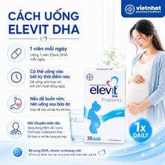 Elevit DHA - Vitamin Tổng hợp Cho Bà Bầu, Nhập Khẩu Chính Hãng, Hộp 30 Viên