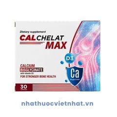 Calchelat Max - Bổ Sung Canxi Bisglycinate Và Vitamin D3 Giúp Xương Chắc Khoẻ