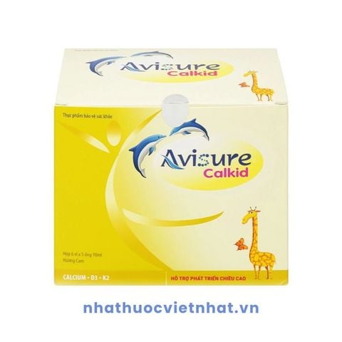 Avisure Calkid – Bổ Sung Canxi Hỗ Trợ Phát Triển Chiều Cao Cho Trẻ Từ 2 Tuổi