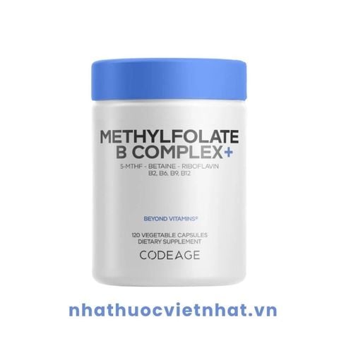 Codeage Methylfolate B Complex - Bổ sung Vitamin Nhóm B Dạng Hoạt Tính Cho Người Trưởng Thành