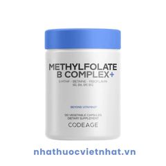 Codeage Methylfolate B Complex - Bổ sung Vitamin Nhóm B Dạng Hoạt Tính Cho Người Trưởng Thành