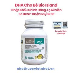 DHA Bio Island cho bé - Hỗ trợ phát triển trí não và thị giác toàn diện từ Úc
