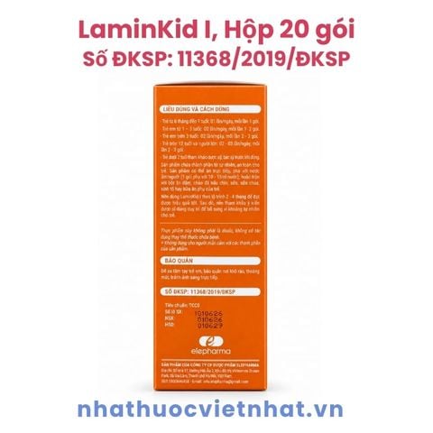 LaminKid I - Cốm hỗ trợ ăn ngon, tăng cường đề kháng cho trẻ từ 6 tháng tuổi