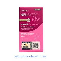Neubiotic Her - Bổ sung lợi khuẩn, ngừa nấm và viêm nhiễm phụ khoa cho nữ giới