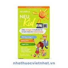 Viên Nhai Vitamin Tổng Hợp Cho Bé Neubria Neu Kid Chính Hãng, Hộp 30 Viên