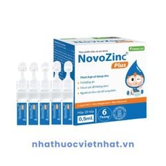 Siro ăn ngon NovoZinC Plus - Công thức kẽm đột phá, cải thiện biếng ăn, tăng đề kháng cho trẻ