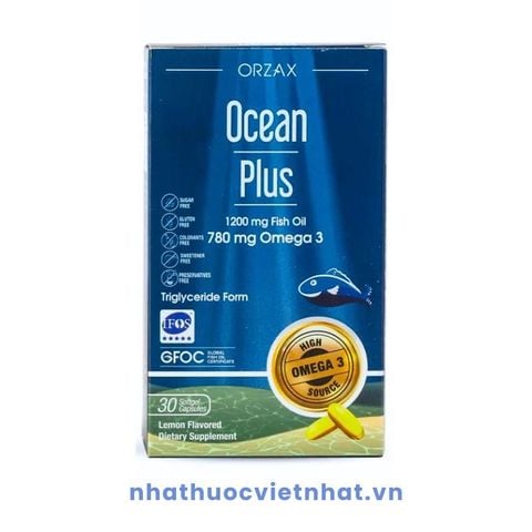 Ocean Plus – Hỗ trợ tăng cường sức khỏe tim mạch, não bộ và thị lực hiệu quả