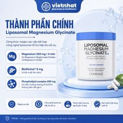 Liposomal Magnesium Glycinate Codeage - Viên Uống Bổ Sung Magie, Hỗ Trợ Cải Thiện Giấc Ngủ