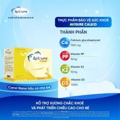 Avisure Calkid – Bổ Sung Canxi Hỗ Trợ Phát Triển Chiều Cao Cho Trẻ Từ 2 Tuổi