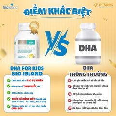 DHA Bio Island cho bé - Hỗ trợ phát triển trí não và thị giác toàn diện từ Úc