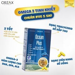Ocean Plus – Hỗ trợ tăng cường sức khỏe tim mạch, não bộ và thị lực hiệu quả