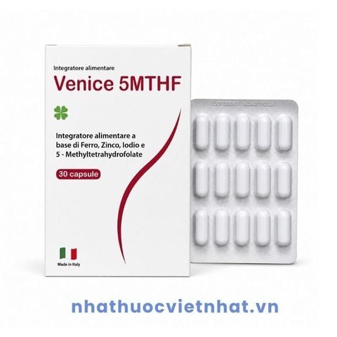 Venice 5MTHF - Bổ Sung Vitamin Và Khoáng Chất Cho Phụ Nữ Chuẩn Bị Mang Thai
