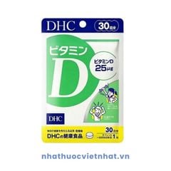 Viên uống bổ sung vitamin D DHC, hỗ trợ tăng cường sức khoẻ xương khớp