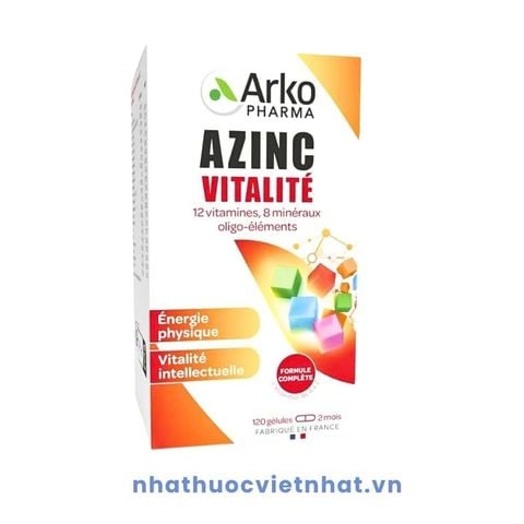 Azinc Vitalité - Bổ sung vitamin và khoáng chất, hỗ trợ tăng cường sức khoẻ, giảm mệt mỏi