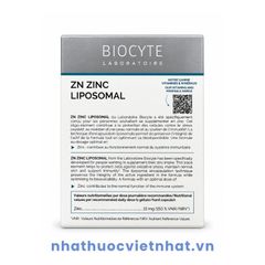 Zn Zinc Liposomal - Bổ sung kẽm cho người lớn và trẻ từ 10 tuổi trở lên, hộp 90 viên