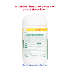 Nature's Way Multivitamin - Bổ Sung 19 Vitamin & Khoáng Chất Thiết Yếu, Tăng Cường Sức Khỏe Cho Cả Gia Đình