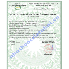 Viên uống Liver Detox 1-A-Day Henry Blooms giải độc gan, bảo vệ gan, giúp tăng cường chức năng gan (hộp 30 viên)