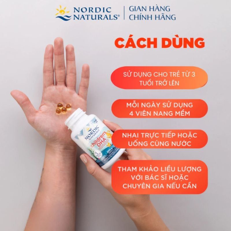 Viên nhai Nordic Naturals Children's DHA mini vị dâu, giải pháp bổ sung DHA tối ưu cho trẻ từ 3 tuổi