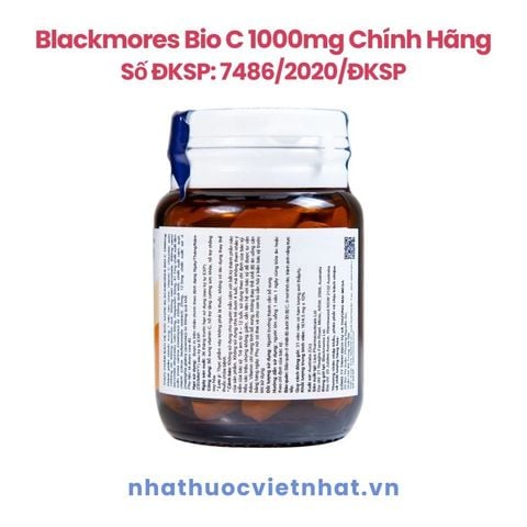 Blackmores Bio C 1000mg - Viên Uống Bố Sung Vitamin C, Hỗ Trợ Tăng Cường Sức Khoẻ