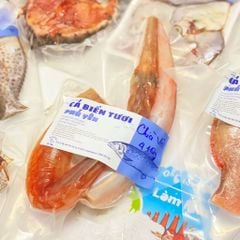 Cá chìa vôi đỏi, cá lao đỏ cắt khúc