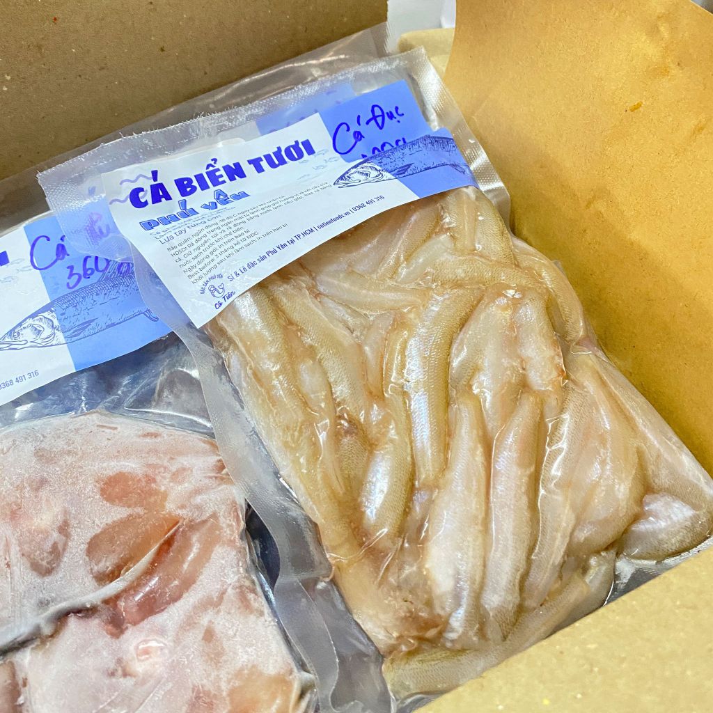 Cá đục bống làm sạch