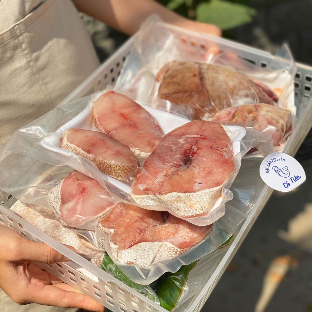 Cá mú thiên nhiên cắt lát