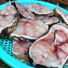 Cá mú thiên nhiên cắt lát