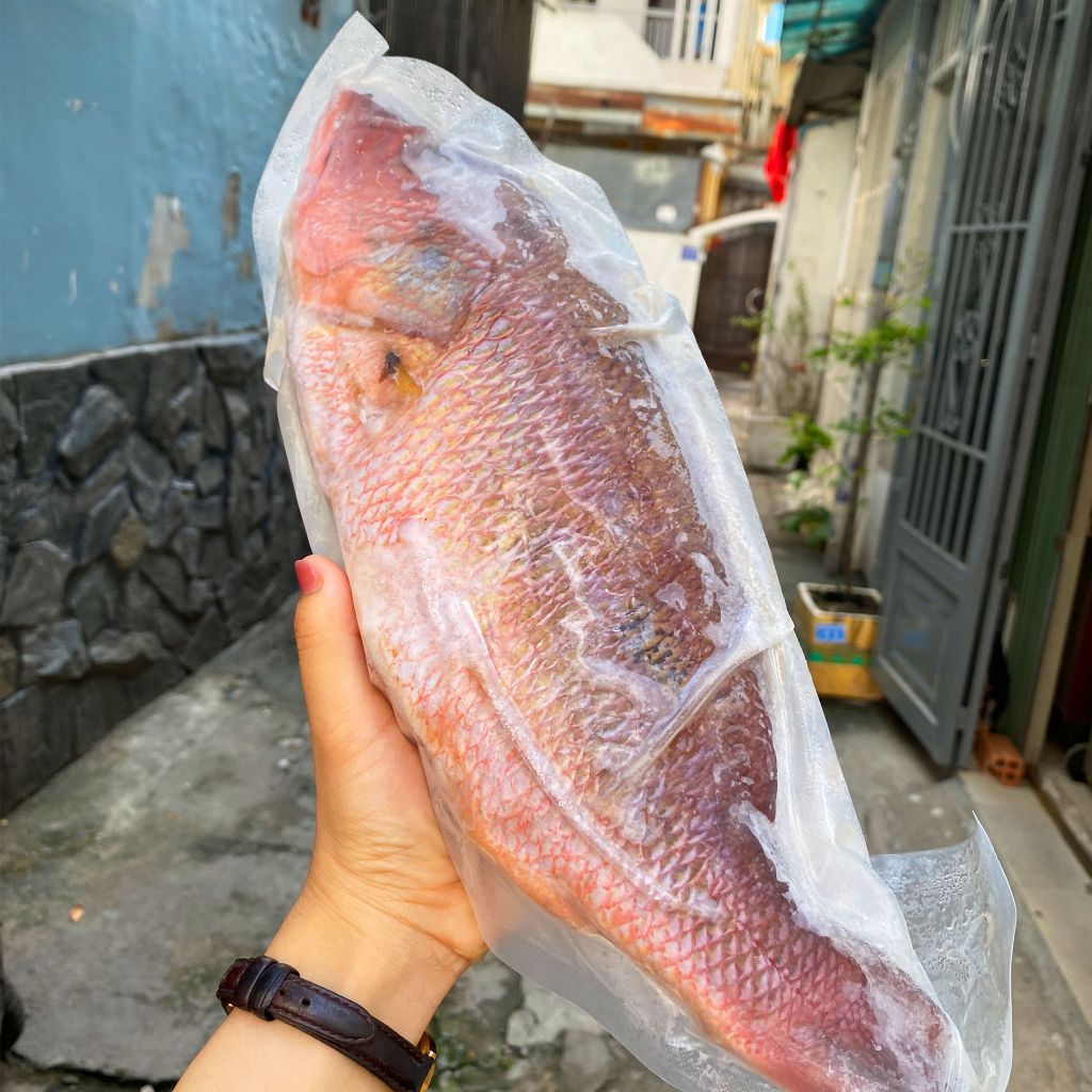Cá róc hồng làm sạch