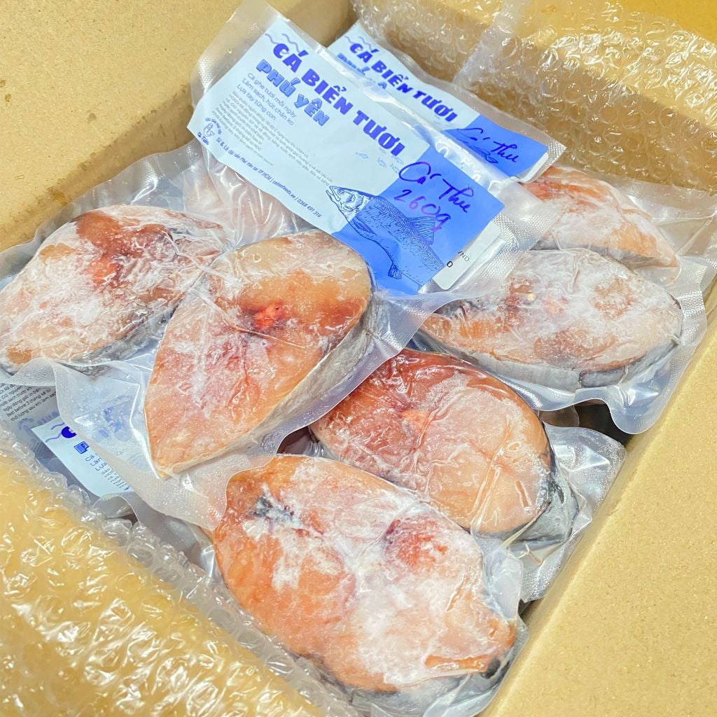 Cá thu Phú Yên cắt khúc