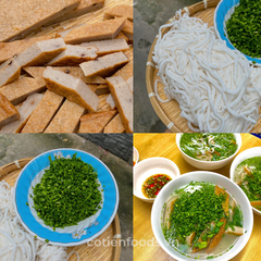 Nguyên liệu bánh canh hẹ chả cá | Set 2-3 người | Gạo Chả hấp