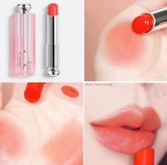 Dior - Son Dưỡng Addict Lip Glow #025 Seoul Scarlet (Mẫu Mới Vỏ Xanh) - Ko Tđ