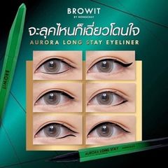 Kẻ mắt Browit by Nongchat Aurola Long Stay #Super Black