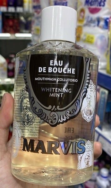 Nước Súc Miệng Marvis Whitening Mint 400ml