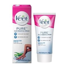Kem Tẩy Lông Veet Pure Dành Cho Da Nhạy Cảm 50g