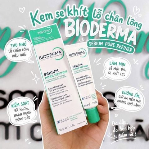 Kem Bioderma Sebium Pore Refiner 30ml