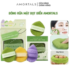 Bọt Biển Rửa Mặt Amortals Face Washing Puff