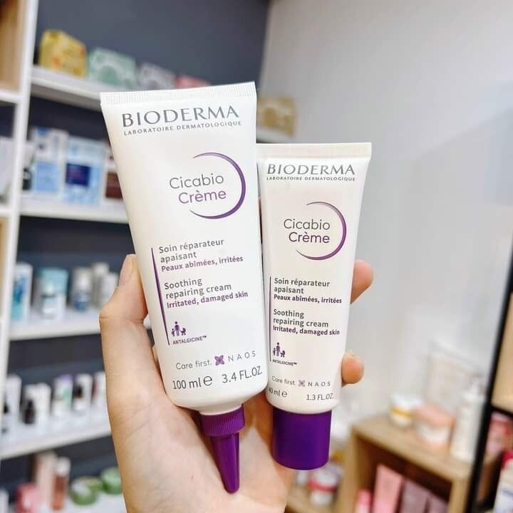 Kem Dưỡng Ẩm, Phục Hồi & Làm Dịu Bioderma Cicabio Crème+ 100ml