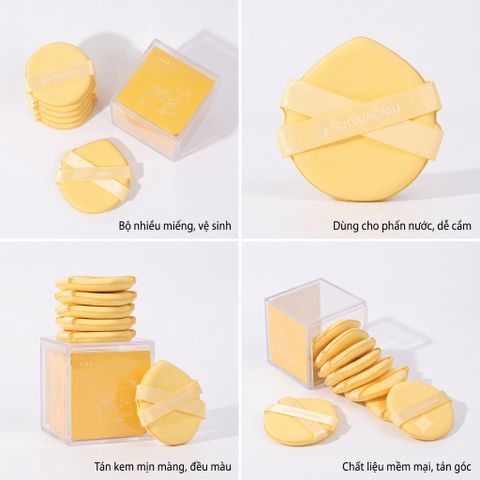 Hộp 5 bông phấn nước Gouxiaoniu