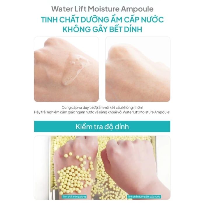 Tinh Chất Dưỡng Ẩm Cấp Nước Maxclinic WATER LIFT Moisture Ampoule 100ml