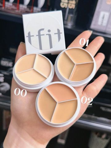 Kem Che Khuyết Điểm Tfit Cover Up Pro Concealer 15g #00