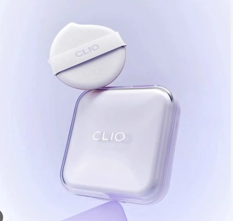 Phấn Nước Clio Kill Cover Mesh Blur #21C Lingerie (Tím-Kèm Lõi)