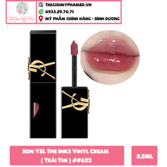 Son YSL The Inks Vinyl Cream ( Trái Tim ) #622 (Ko Tđ)