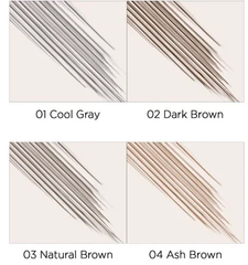 Mascara Mày PERIPERA Speedy Skinny Brow Mascara #01 Cool Gray