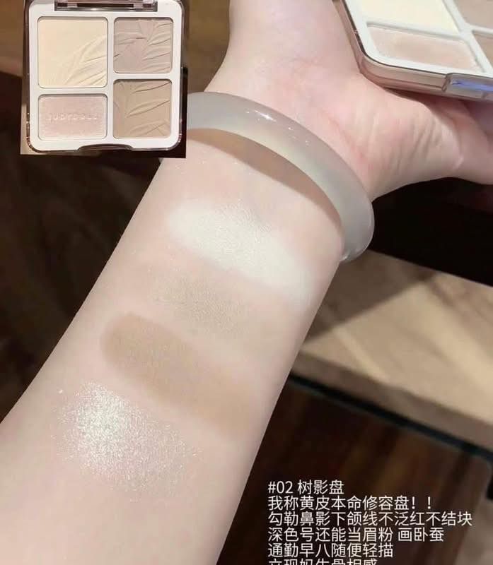 Phấn Bắt Sáng & Tạo Khối Judydoll Highlight & Contour #02