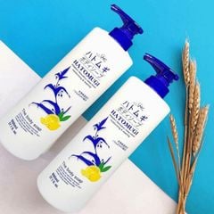 Sữa Tắm Sáng Da Hatomugi 800ml (Vitamin C)