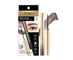 Mascara Mày Browit By Nongchat Setting New Brush #03 Dark Chocolate
