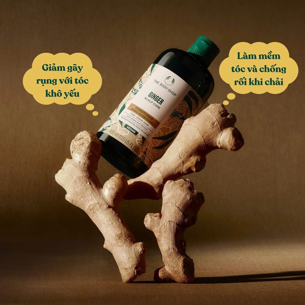 Dầu Gội Gừng Ginger Scalp Care The Body Shop 400ml