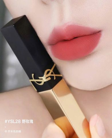 Son YSL The Slim Couture Matte Lipstick #28 Pink Palace