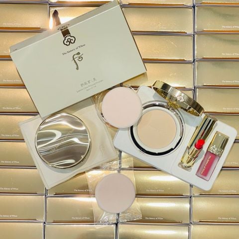 Phấn Phủ Whoo Gongjinhyang Mi Luxury Glow Special Set #1 Ko Tđ)